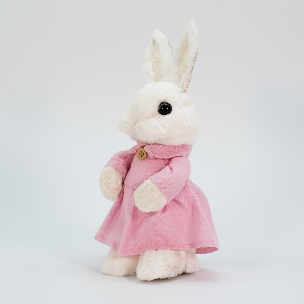 Coelha De Páscoa Enfeite Decoração Coelhinha 25cm