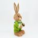 Coelho De Páscoa Decoração Coelhinho Verde em Palha 60cm