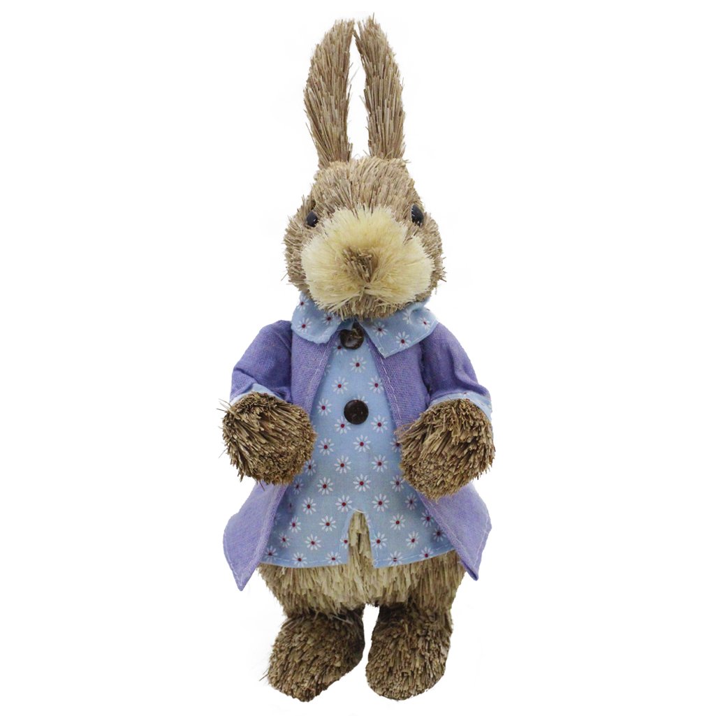 Coelho De Páscoa Decoração Enfeite Coelhinho 33cm