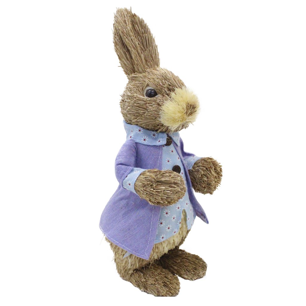 Coelho De Páscoa Decoração Enfeite Coelhinho 33cm