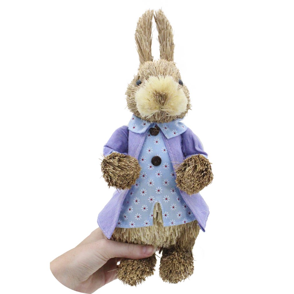 Coelho De Páscoa Decoração Enfeite Coelhinho 33cm