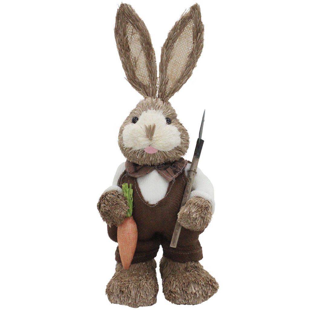 Coelho De Páscoa Decoração Enfeite Coelhinho 44cm