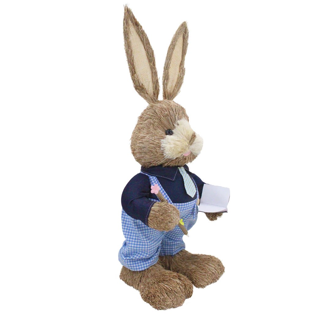 Coelho De Páscoa Decoração Enfeite Coelhinho 62cm