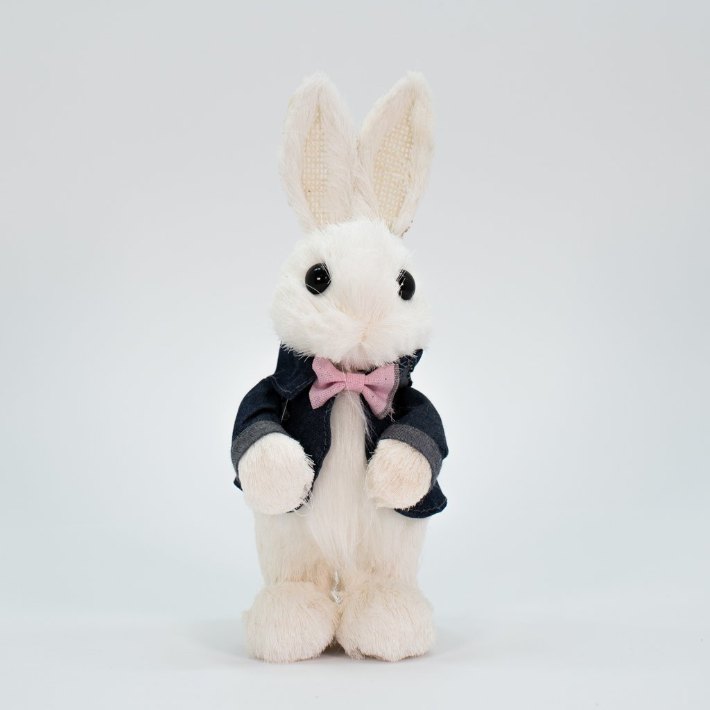 Coelho De Páscoa Enfeite Decoração Coelhinho 25cm