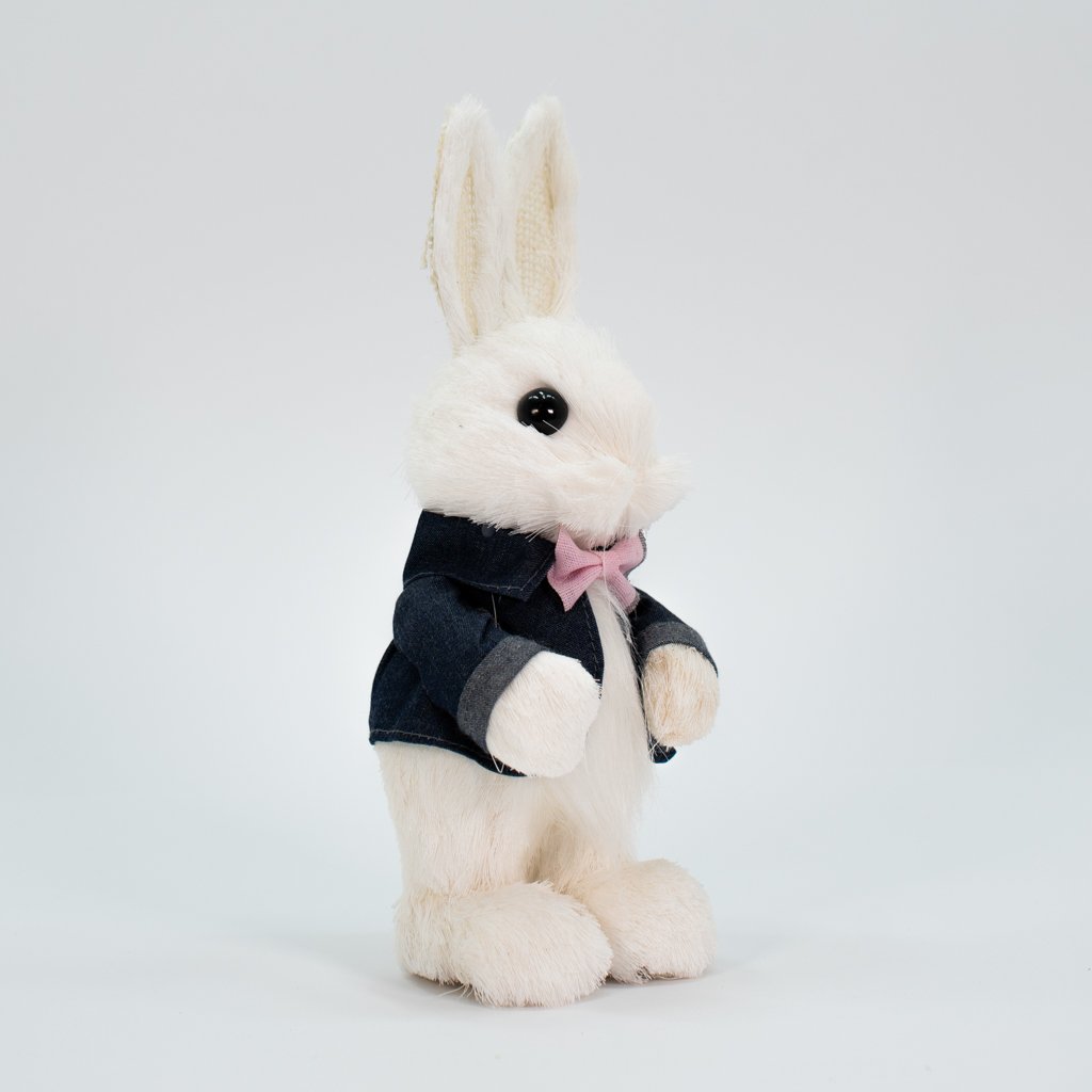 Coelho De Páscoa Enfeite Decoração Coelhinho 25cm