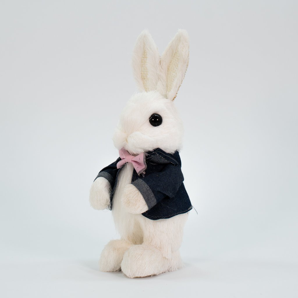 Coelho De Páscoa Enfeite Decoração Coelhinho 25cm