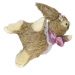 Coelho Fêmea De Páscoa Deitada Decoração Enfeite Coelhinho 24cm