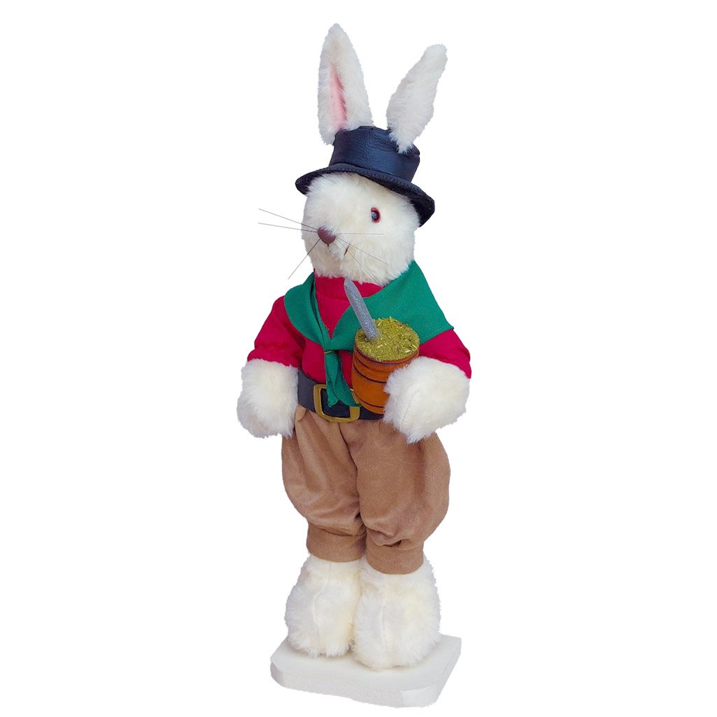 Coelho da Páscoa Gaúcho Artesanal 50cm