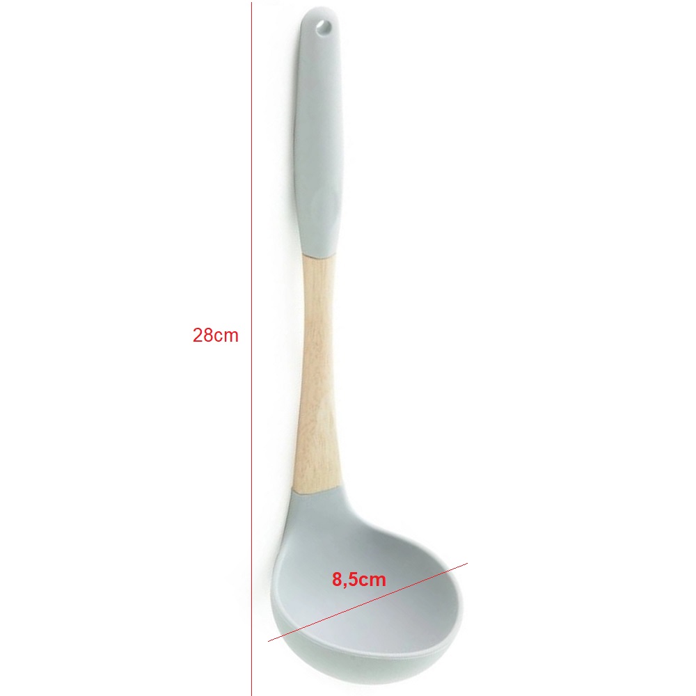 Concha de Feijão Silicone 28cm Resistente - Cozinha 