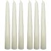 Conjunto 9 Vela Natalina Decoração Branca Para Castiçal 21cm