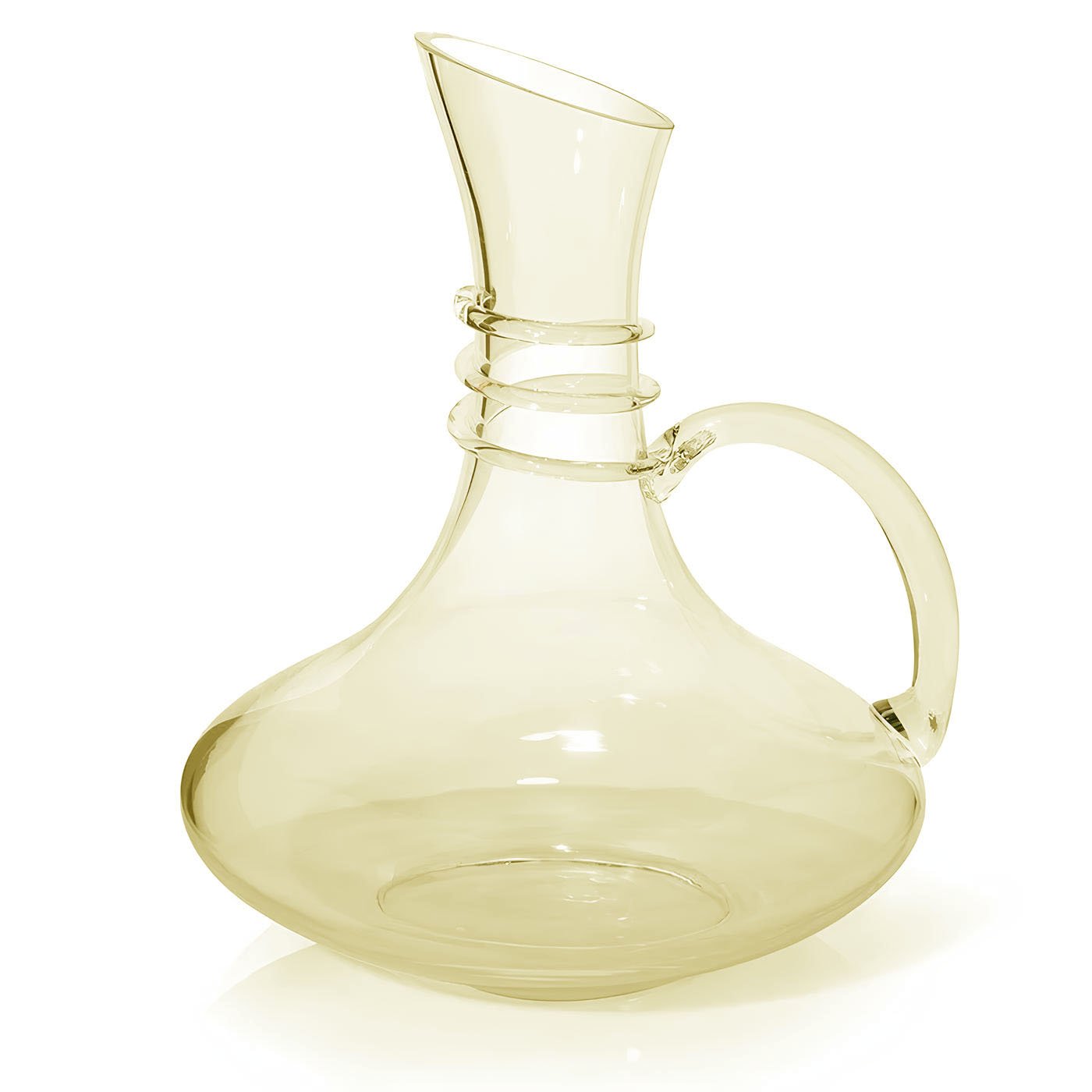 Conjunto De 6 Taças 320ml E Decanter 1,5L Em Vidro Gourmet