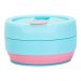 Copo Dobravel Retratil 375ml - Azul e Rosa 