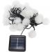 Cordão De Fada LEDs Solar Lâmpadas Luzes Amarela Natal 5m