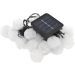 Cordão De Fada LEDs Solar Lâmpadas Luzes Amarela Natal 5m