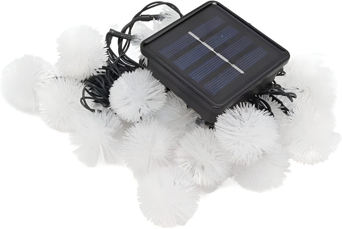 Cordão De Fada LEDs Solar Lâmpadas Luzes Colorido Natal 5M