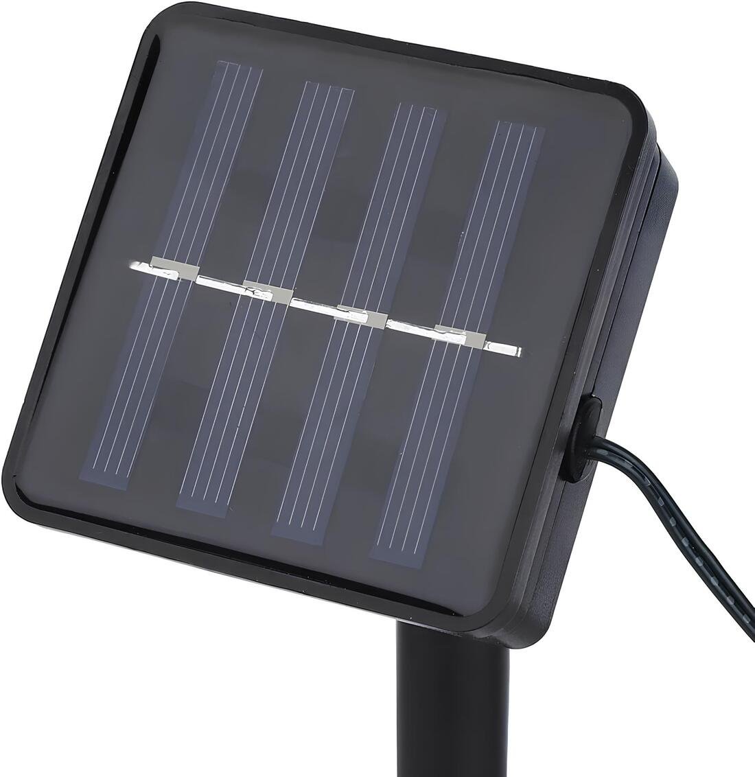 Cordão De Fada LEDs Solar Lâmpadas Luzes Colorido Natal 5M