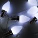 Cordão Luminoso 10 Gotas LEDs Branco Enfeite De 2,30 Metros