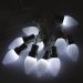 Cordão Luminoso 10 Gotas LEDs Branco Enfeite De 2,30 Metros