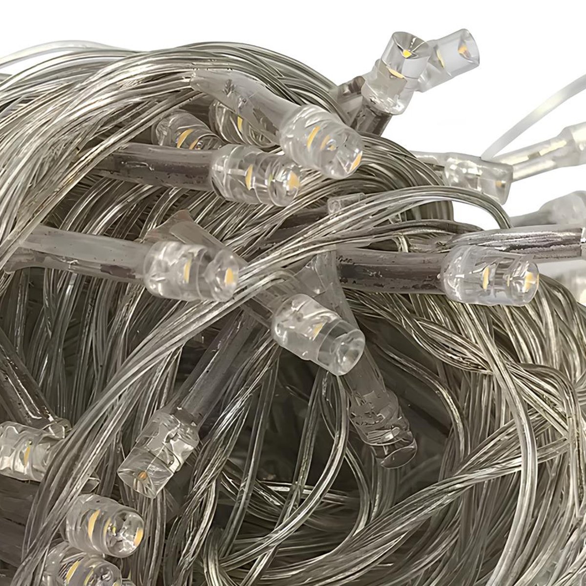 Cordão Pisca 100 Lâmpadas LED Colorido 8 Funções 220v 8,5M