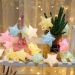 Cordão Varal Iluminado Estrelas Coloridas 10 Leds Natal Decoração