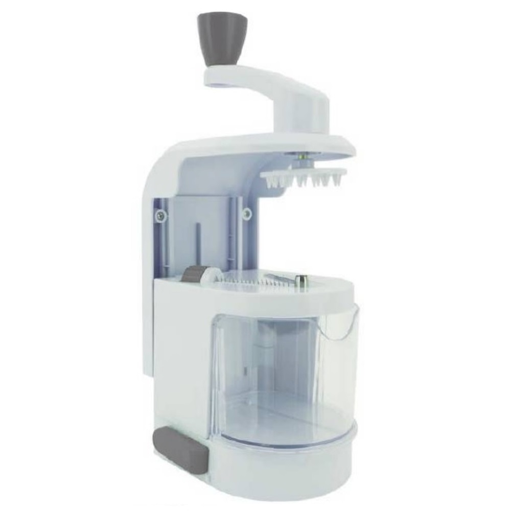 Cortador de Legumes com 4 Laminas, Cortador Espiral  Cinza
