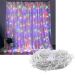 Cortina Pisca De Natal 320 Lâmpadas LEDs Colorido 3x3M 220v
