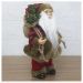 Decoração Boneco Natal Papai Noel Com Roupa Xadrez 21cm
