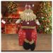 Decoração Boneco Natalino Papai Noel Com Pernas Moles 60cm