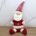 Decoração Boneco Papai Noel Sentado Enfeite Natalino De 35cm
