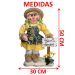 Decoração Espantalhos De Festa Junina Caipira Com Placa 50cm Menina