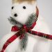 Decoração Natalina Urso Polar Enfeite 35cm Branco