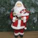 Decoração Papai Noel Tradicional Gorro Presentes Natal 45cm