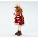 Decoração Para Árvore de Natal 3 Biscoito Pendente 17 cm