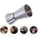 Dosador de Bebidas Duplo Inox 50ml / 25ml 