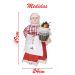 Dupla Boneco De Natal Mamãe E Papai Noel Feirantes