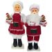 Dupla Bonecos Natalino Mamãe E Papai Noel Confeiteiros 90cm