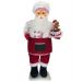Dupla Bonecos Natalino Mamãe E Papai Noel Confeiteiros 90cm