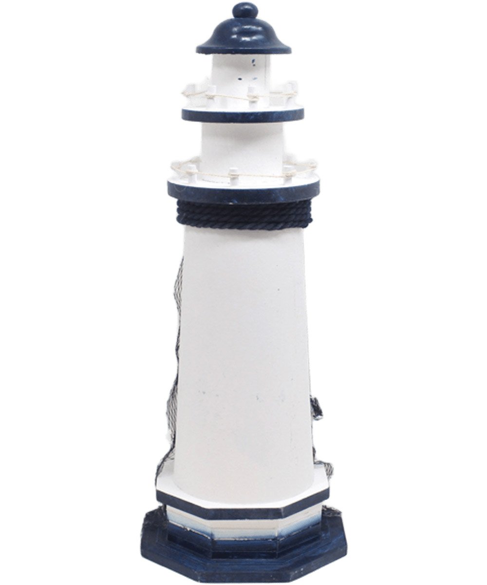 Enfeite Farol Marítimo Decoração Casa Náutica Mar Praia 50cm