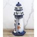 Enfeite Farol Marítimo Decoração Casa Náutica Praia De 27cm
