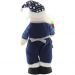 Enfeite Natal Boneco Papai Noel Artesão Tecido 53cm