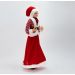 Enfeite Natalino Boneca Mamãe Noel Tecido Decorativo 61 cm