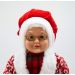 Enfeite Natalino Boneca Mamãe Noel Tecido Decorativo 61 cm