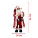 Enfeite Natalino Boneco Papai Noel Tecido Decorativo 62 cm