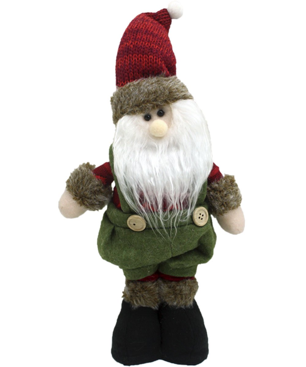 Enfeite Natalino Papai Noel Perna Ajustáveis Decorativo 45cm