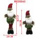 Enfeite Natalino Papai Noel Perna Ajustáveis Decorativo 45cm