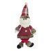 Enfeite Papai Noel Natal Em Tecido 30Cm