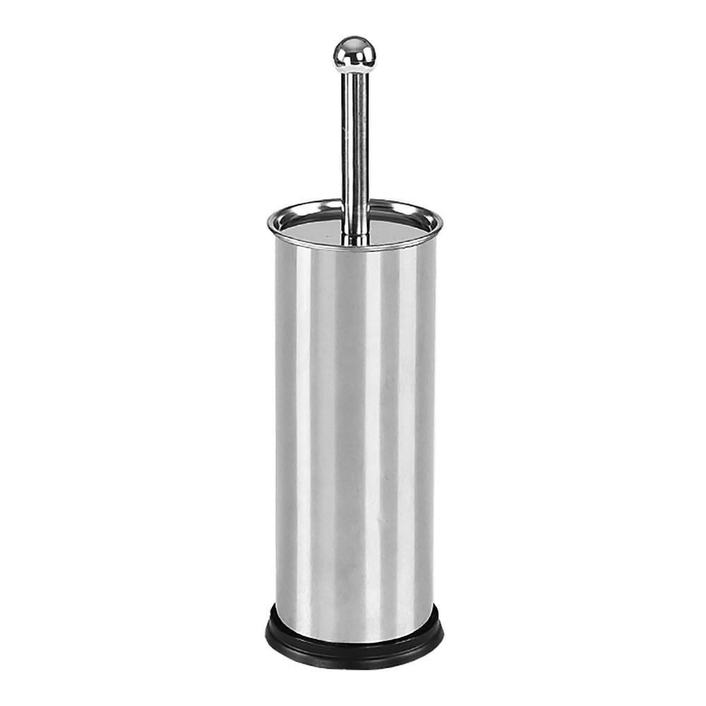 Escova Sanitária com Suporte Inox Cerdas Arredondadas 