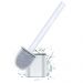 Escova Vaso Sanitario Cerdas Silicone Slim Branco