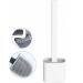 Escova Vaso Sanitario Cerdas Silicone Slim Branco