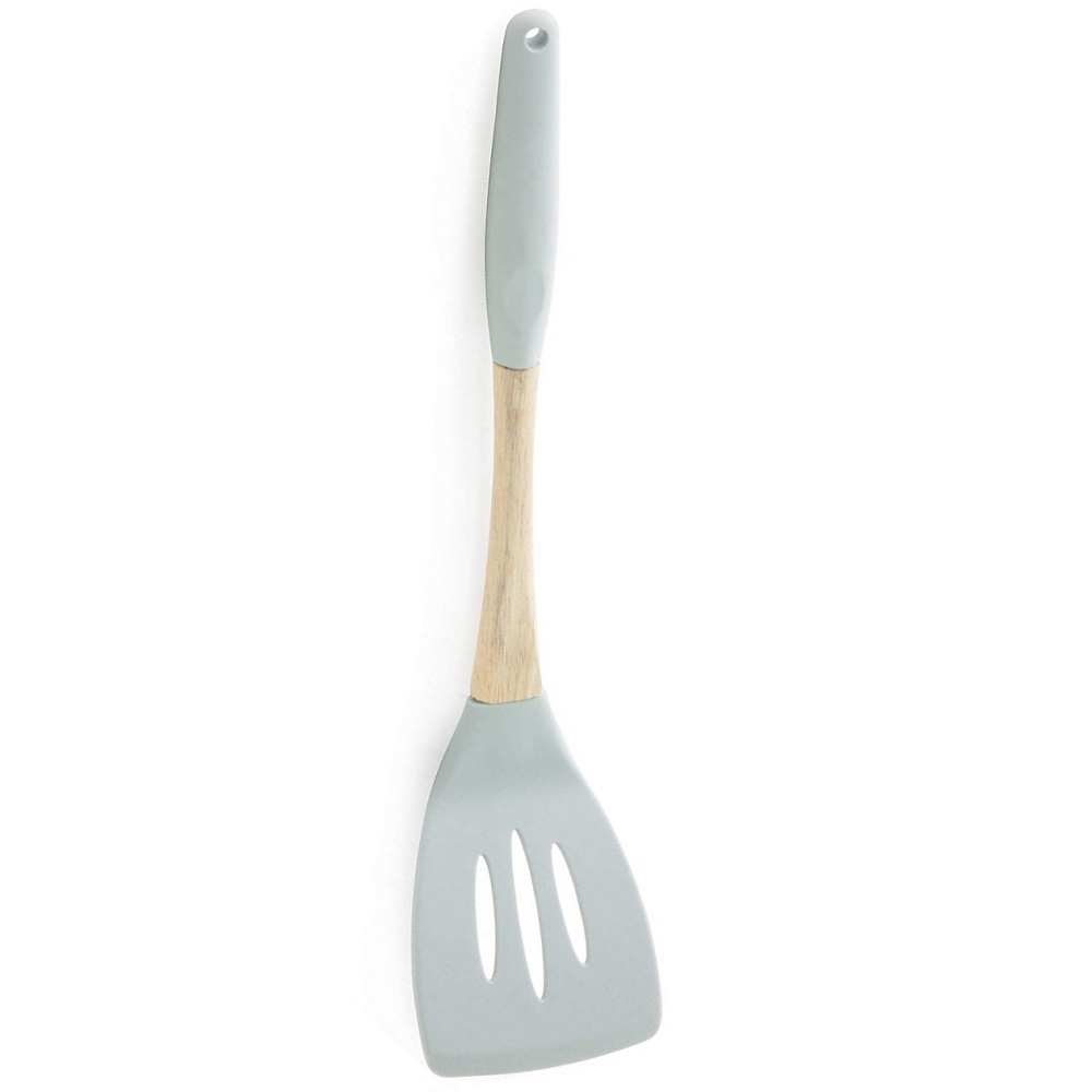 Espatula Chapeiro De Silicone Vazada Fritura 33cm 